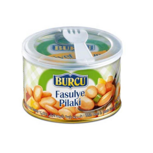 BURCU WHITE BEANS IN TOMATO SAUCE 400 GR