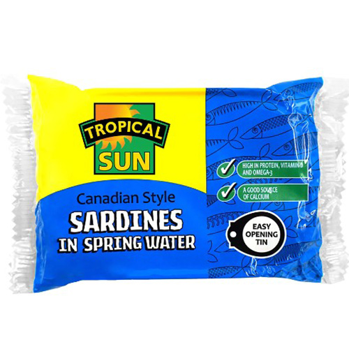 TROPICAL SUN CANADIAN STYLE SARDINES