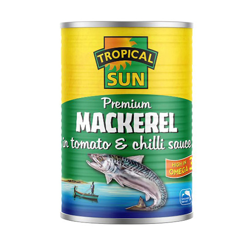 TS MACHEREL TOMATO&CHILLI SAUCE 400 GR