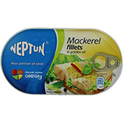 NEPRUN MACKEREL FILLETS 170 GR NEPRUN MACKEREL FILLETS 170 GR