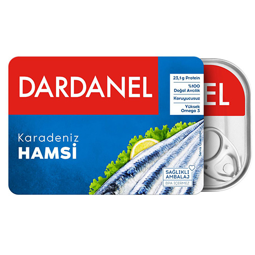 DARDANEL BLACKSEA ANCHOVY 110 GR DARDANEL BLACKSEA ANCHOVY 110 GR