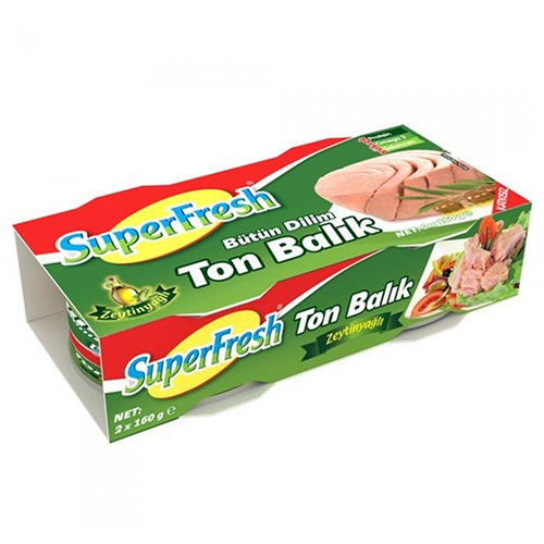 SUPERFRESH SOLID TUNA W SUNFLOWER 160 GR