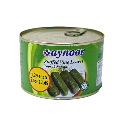 AYNOOR STUFFED VINE LEAVES 400G