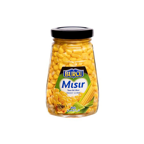BURCU SWEET CORN IN JAR 320 GR