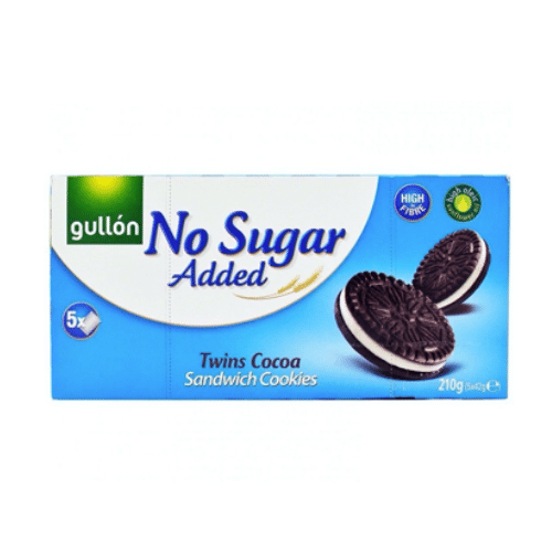 GULLON SANDWICH COOKIES NO ADDED SUGAR 210G