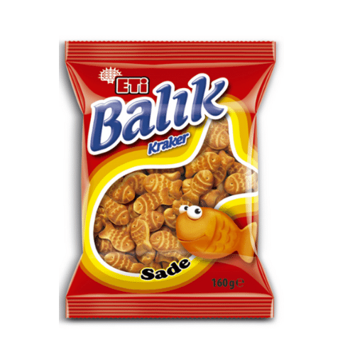 ETI FISH CRACKERS 160 GR