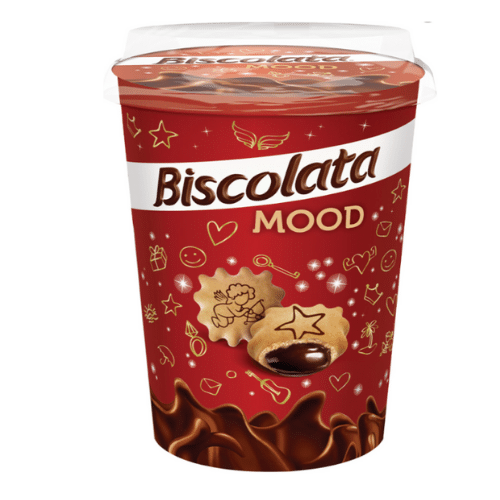 BISCOLATA MOOD BISCUIT WITH CHOCOLATE 125 GR