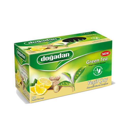 DOGADAN GREEN TEA GINGER LEMON MIXTURE  20PCS