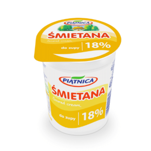 PIATNICA SMIETANA 18%  CREAM 400 ML