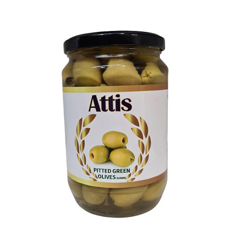ATTIS WHOLE GREEN OLIVES 700 GR ATTIS WHOLE GREEN OLIVES 700 GR