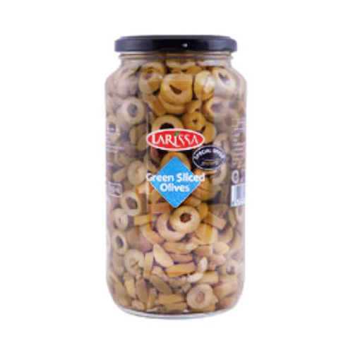 LARISSA SLICED GREEN OLIVES 430 GR