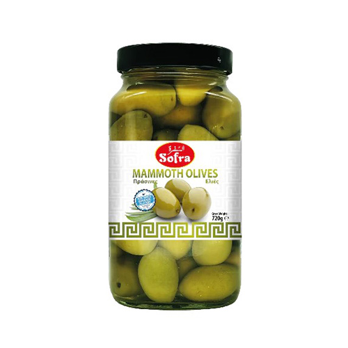 SOFRA MAMMOTH OLIVES 720 GR