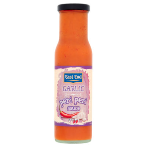 EE GARLIC PERI PERI SAUCE 250 GR