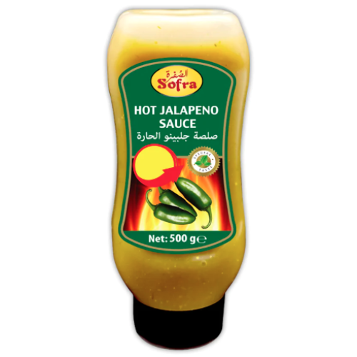 SOFRA HOT JALAPENO SAUCE 500 GR