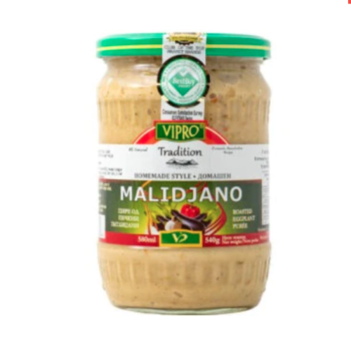 VIPRO MALIDJANO EGGPLANT PUREE 540 GR