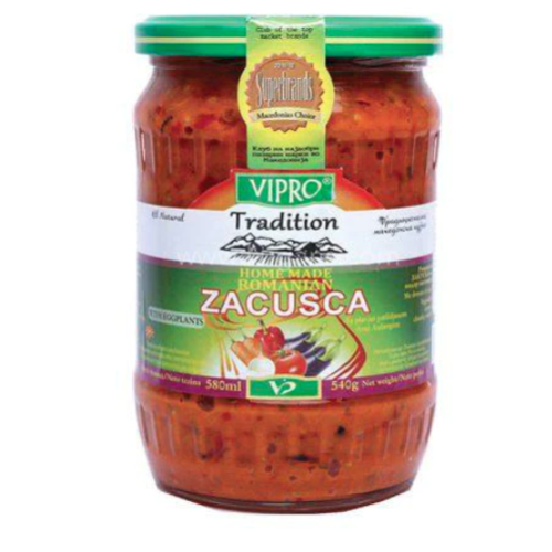 VIPRO TRADITION ZACUSCA WITH EGGPLANTS 540 GR