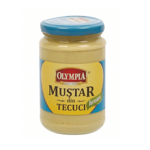OLYMPIA MUSTARD WITH HORSERADISH 300G