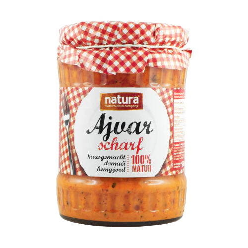NATURA AJVAR HOT SCHARF 580 ML