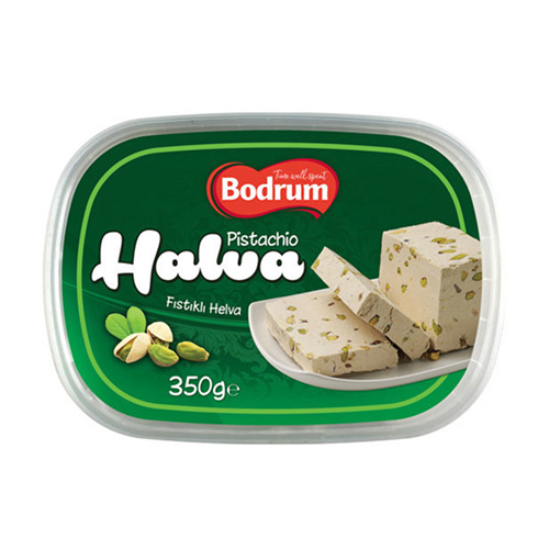 BODRUM TAHINI HALVA W PISTACHIO 300 GR