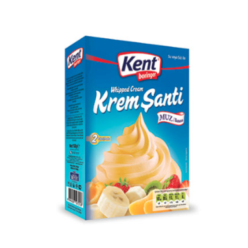 KENT WHIPPED CREAM BANANA 150G