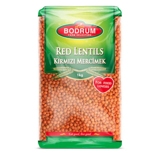 BODRUM WHOLE RED LENTILS  1 KG
