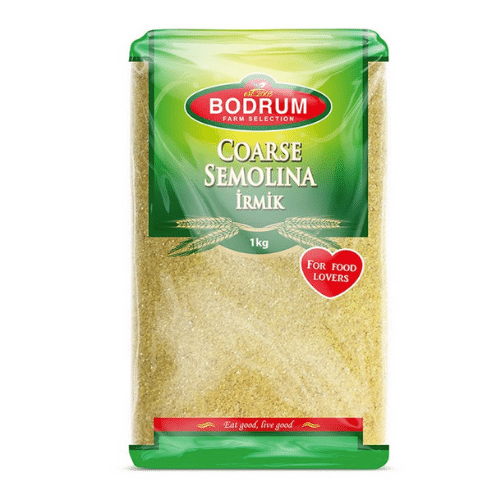 BODRUM SEMOLINA COARSE 1 KG BODRUM SEMOLINA COARSE 1 KG