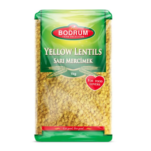 BODRUM YELLOW LENTILS 1 KG
