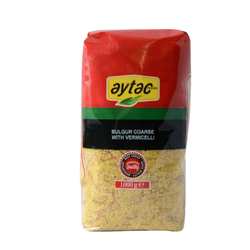 AYTAC BULGUR WHEAT COARSE&VERMICELLI 1 KG AYTAC BULGUR WHEAT COARSE&VERMICELLI 1 KG