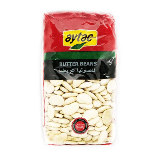 AYTAC BUTTER BEANS 900 GR AYTAC BUTTER BEANS 900 GR