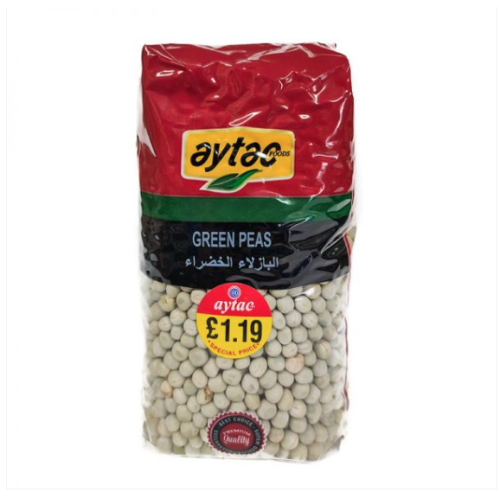 AYTAC GREEN PEAS 1 KG AYTAC GREEN PEAS 1 KG