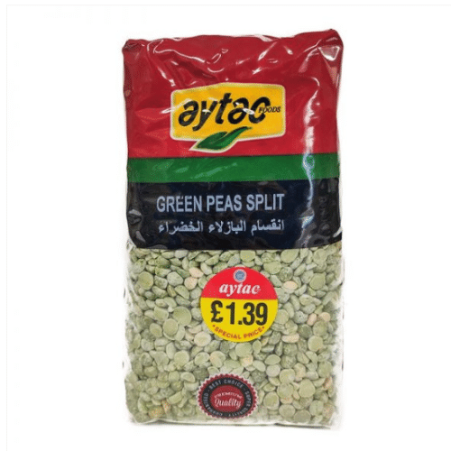 AYTAC GREEN PEAS SPLIT 1 KG AYTAC GREEN PEAS SPLIT 1 KG