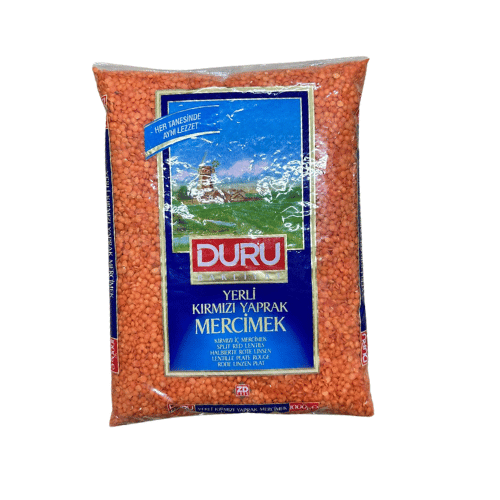 DURU MERCIMEK SPLIT RED LENTILS 1 KG