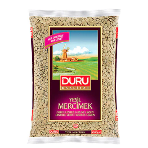 DURU GREEN LENTILS 1 KG