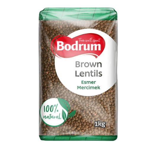 BODRUM BROWN LENTILS 1 KG BODRUM BROWN LENTILS 1 KG