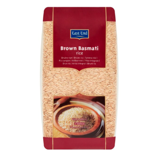 EE BROWN BASMATI RICE 1KG