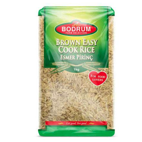 BODRUM EASY COOK BROWN RICE 1KG
