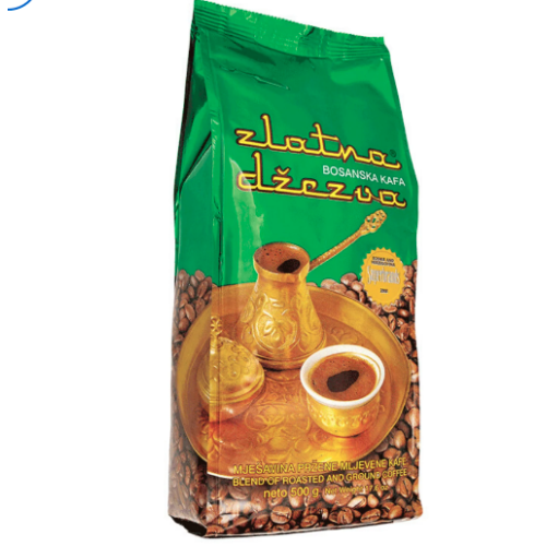 ZLATNA DZEZVUOC BOSANSKA KAFA COFFEE 500 GR