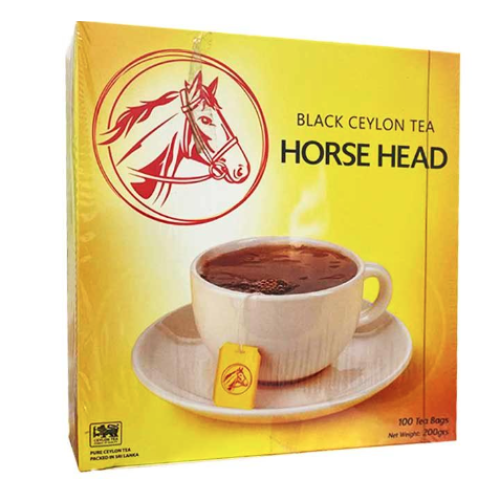 HORSE HEAD CEYLON TEA BAGS 200 GR