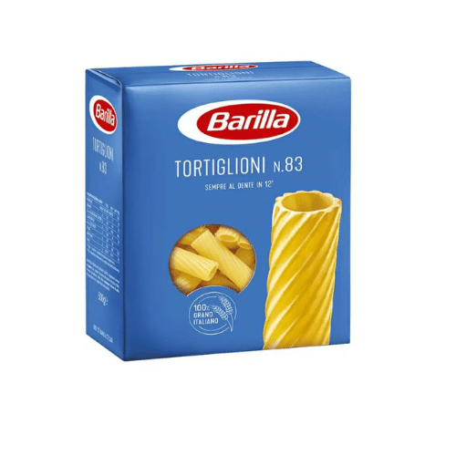 BARILLA TORTIGLIONI PASTA 500 GR
