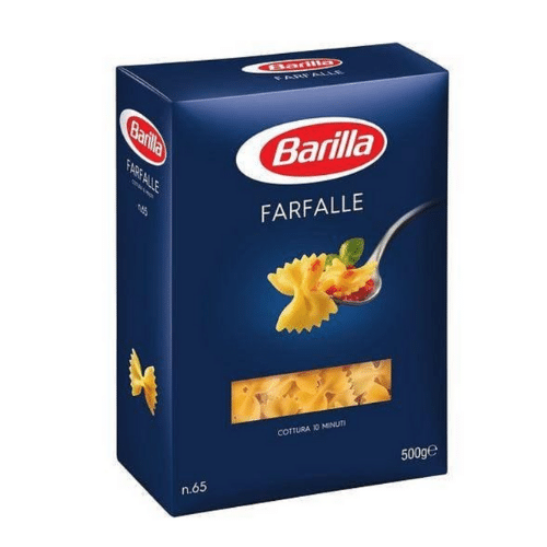 BARILLA FARFALLE PASTA 500 GR