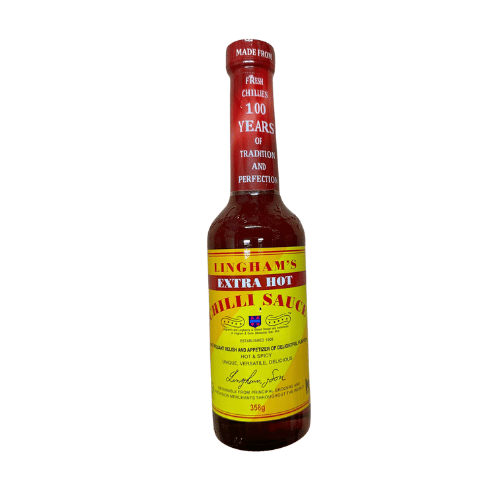 LINGHAMS CHILLI SAUCE EXTRA HOT 280 ML