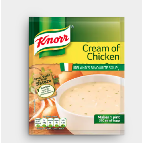 KNORR CREAM OF CHICKEN SOUP MIX 65G