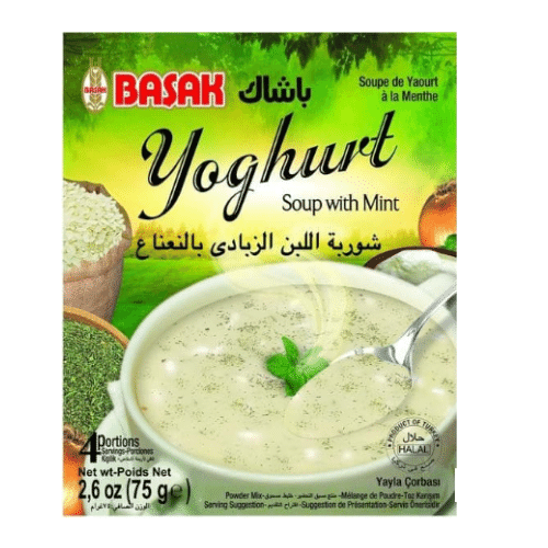 BASAK YAYLA YOGURT SOUP WITH MINT 75G BASAK YAYLA YOGURT SOUP WITH MINT 75G