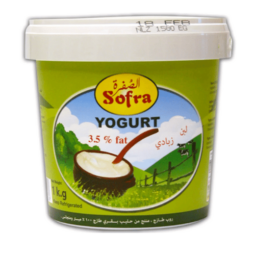 SOFRA YOGURT 3.5% FAT 1 KG