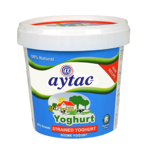 AYTAC YOGHURT STRAINED 10% FAT 1KG