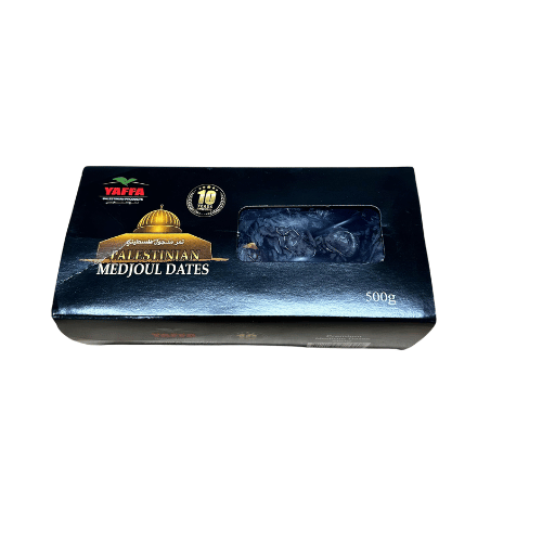 YAFFA PALEST MED MEDJOUL DATES BLACK 500 GR