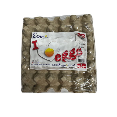 EGGCO MED WHITE EGGS 30 PCS TRAY