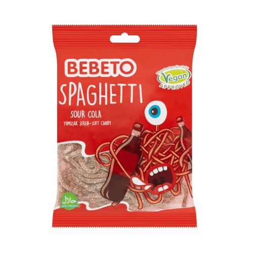 BEBETO SPAGETTI SOUR COLA 70 GR