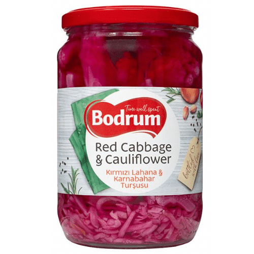 BODRUM RED CABBAGE&CAULIFLOWER 680 GR BODRUM RED CABBAGE&CAULIFLOWER 680 GR