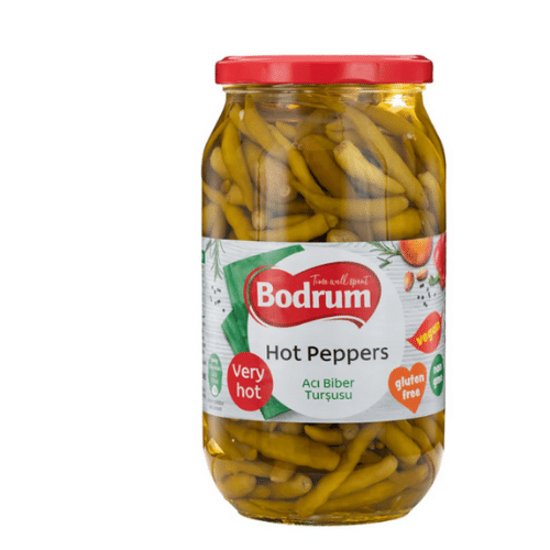 BODRUM HOT PEPPERS 330 GR BODRUM HOT PEPPERS 330 GR